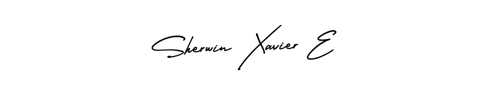 Once you've used our free online signature maker to create your best signature AmerikaSignatureDemo-Regular style, it's time to enjoy all of the benefits that Sherwin Xavier E name signing documents. Sherwin Xavier E signature style 3 images and pictures png