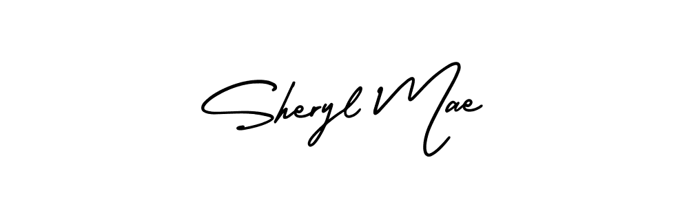 How to make Sheryl Mae signature? AmerikaSignatureDemo-Regular is a professional autograph style. Create handwritten signature for Sheryl Mae name. Sheryl Mae signature style 3 images and pictures png