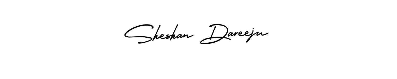 Also we have Sheshan Dareeju name is the best signature style. Create professional handwritten signature collection using AmerikaSignatureDemo-Regular autograph style. Sheshan Dareeju signature style 3 images and pictures png