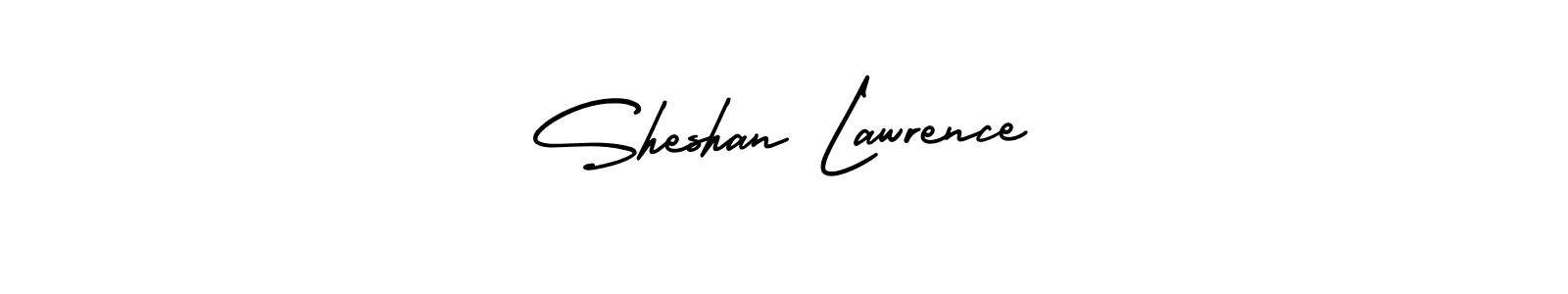 Also we have Sheshan Lawrence name is the best signature style. Create professional handwritten signature collection using AmerikaSignatureDemo-Regular autograph style. Sheshan Lawrence signature style 3 images and pictures png