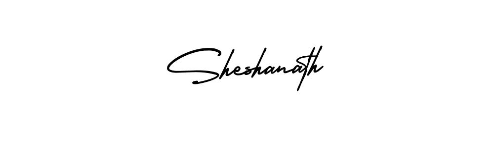 Use a signature maker to create a handwritten signature online. With this signature software, you can design (AmerikaSignatureDemo-Regular) your own signature for name Sheshanath. Sheshanath signature style 3 images and pictures png