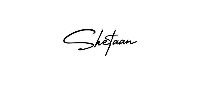 You should practise on your own different ways (AmerikaSignatureDemo-Regular) to write your name (Shetaan) in signature. don't let someone else do it for you. Shetaan signature style 3 images and pictures png