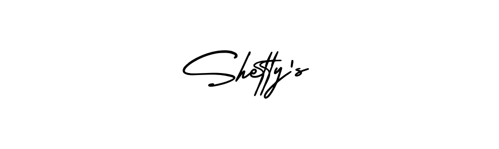 Also we have Shetty’s name is the best signature style. Create professional handwritten signature collection using AmerikaSignatureDemo-Regular autograph style. Shetty’s signature style 3 images and pictures png