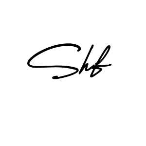 The best way (AmerikaSignatureDemo-Regular) to make a short signature is to pick only two or three words in your name. The name Shf include a total of six letters. For converting this name. Shf signature style 3 images and pictures png