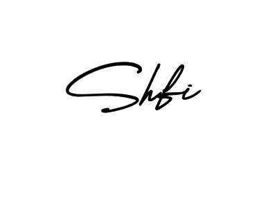 It looks lik you need a new signature style for name Shfi. Design unique handwritten (AmerikaSignatureDemo-Regular) signature with our free signature maker in just a few clicks. Shfi signature style 3 images and pictures png