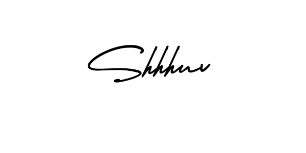 Shhhuv stylish signature style. Best Handwritten Sign (AmerikaSignatureDemo-Regular) for my name. Handwritten Signature Collection Ideas for my name Shhhuv. Shhhuv signature style 3 images and pictures png