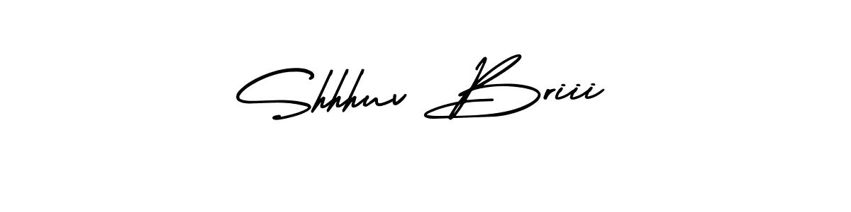 How to Draw Shhhuv Briii signature style? AmerikaSignatureDemo-Regular is a latest design signature styles for name Shhhuv Briii. Shhhuv Briii signature style 3 images and pictures png