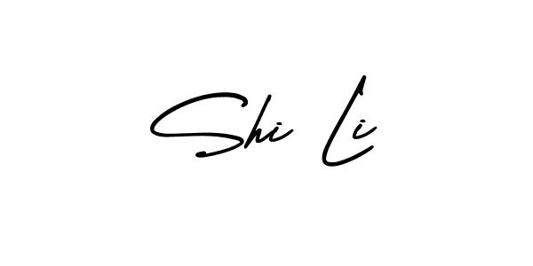 Also You can easily find your signature by using the search form. We will create Shi Li name handwritten signature images for you free of cost using AmerikaSignatureDemo-Regular sign style. Shi Li signature style 3 images and pictures png