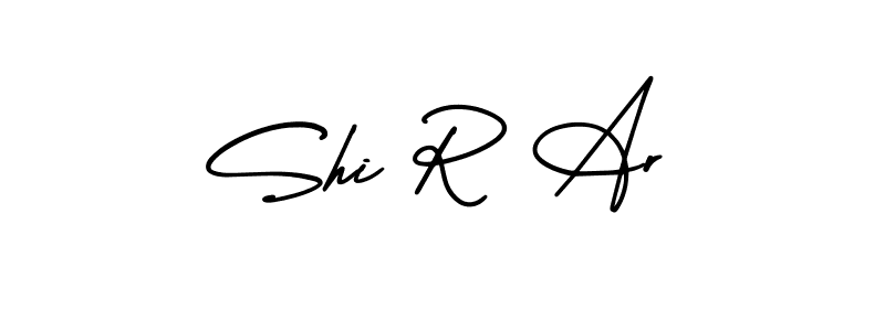 Design your own signature with our free online signature maker. With this signature software, you can create a handwritten (AmerikaSignatureDemo-Regular) signature for name Shi R Ar. Shi R Ar signature style 3 images and pictures png