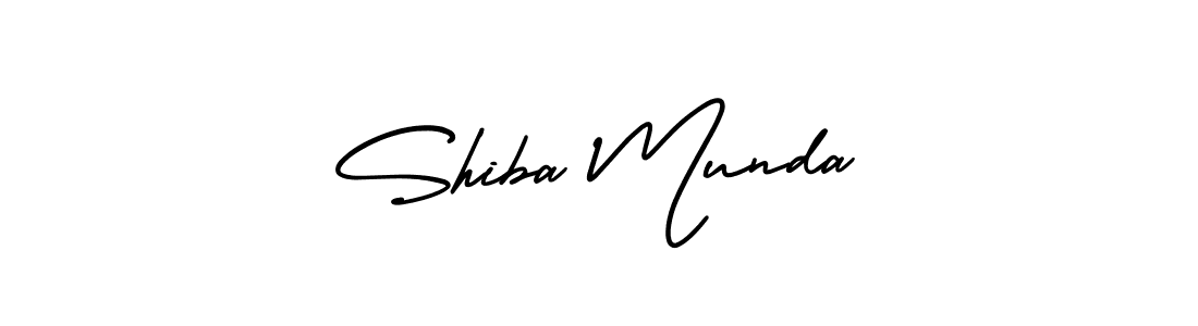 Also we have Shiba Munda name is the best signature style. Create professional handwritten signature collection using AmerikaSignatureDemo-Regular autograph style. Shiba Munda signature style 3 images and pictures png