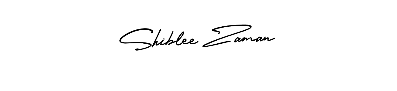 Also we have Shiblee Zaman name is the best signature style. Create professional handwritten signature collection using AmerikaSignatureDemo-Regular autograph style. Shiblee Zaman signature style 3 images and pictures png