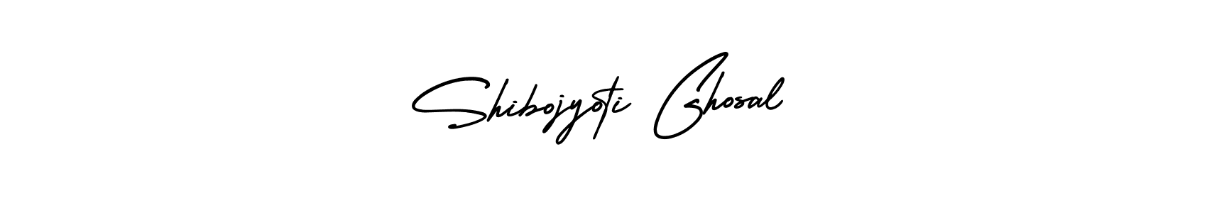 It looks lik you need a new signature style for name Shibojyoti Ghosal. Design unique handwritten (AmerikaSignatureDemo-Regular) signature with our free signature maker in just a few clicks. Shibojyoti Ghosal signature style 3 images and pictures png