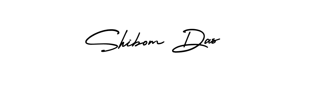 Also we have Shibom Das name is the best signature style. Create professional handwritten signature collection using AmerikaSignatureDemo-Regular autograph style. Shibom Das signature style 3 images and pictures png