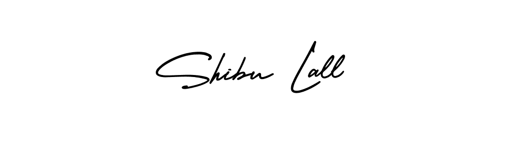 How to Draw Shibu Lall signature style? AmerikaSignatureDemo-Regular is a latest design signature styles for name Shibu Lall. Shibu Lall signature style 3 images and pictures png