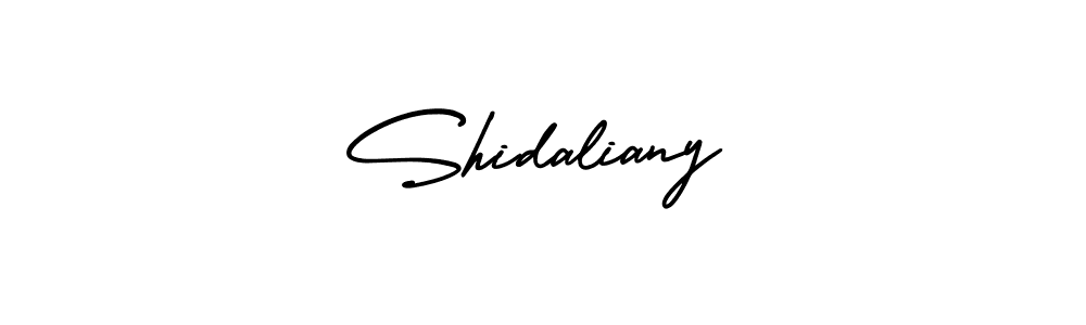 How to make Shidaliany signature? AmerikaSignatureDemo-Regular is a professional autograph style. Create handwritten signature for Shidaliany name. Shidaliany signature style 3 images and pictures png