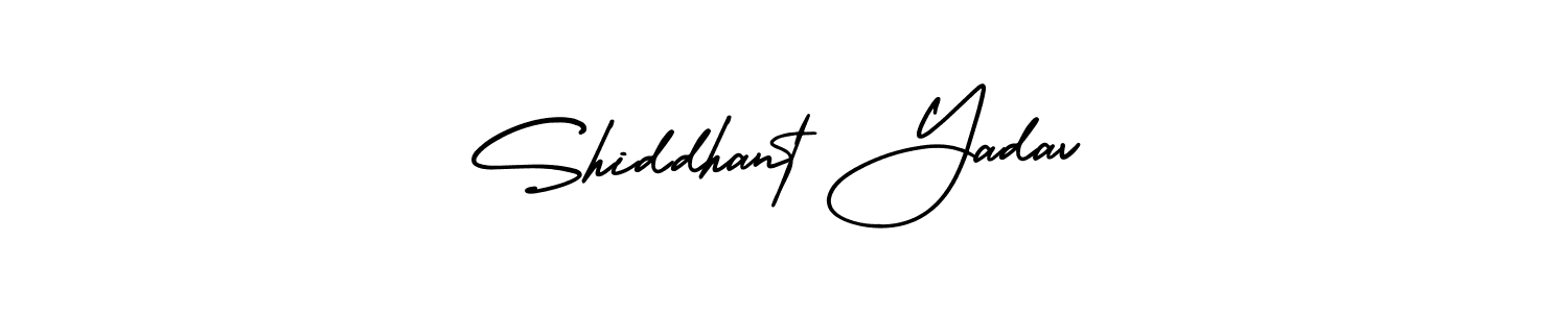 Also we have Shiddhant Yadav name is the best signature style. Create professional handwritten signature collection using AmerikaSignatureDemo-Regular autograph style. Shiddhant Yadav signature style 3 images and pictures png