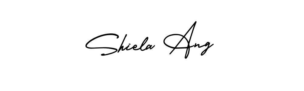 Also we have Shiela Ang name is the best signature style. Create professional handwritten signature collection using AmerikaSignatureDemo-Regular autograph style. Shiela Ang signature style 3 images and pictures png