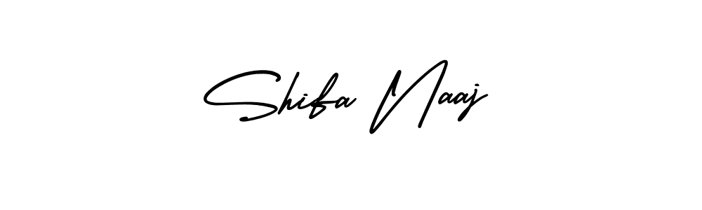 Make a beautiful signature design for name Shifa Naaj. Use this online signature maker to create a handwritten signature for free. Shifa Naaj signature style 3 images and pictures png