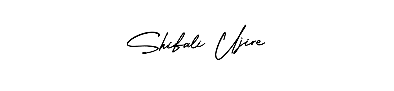 Make a beautiful signature design for name Shifali Ujire. Use this online signature maker to create a handwritten signature for free. Shifali Ujire signature style 3 images and pictures png