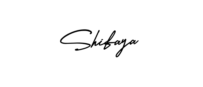 Make a beautiful signature design for name Shifaya. Use this online signature maker to create a handwritten signature for free. Shifaya signature style 3 images and pictures png