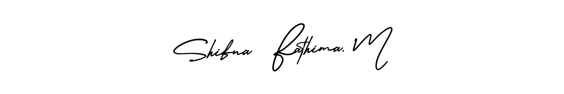 Best and Professional Signature Style for Shifna  Fathima. M. AmerikaSignatureDemo-Regular Best Signature Style Collection. Shifna  Fathima. M signature style 3 images and pictures png