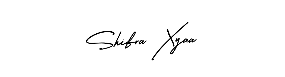 Best and Professional Signature Style for Shifra Xyaa. AmerikaSignatureDemo-Regular Best Signature Style Collection. Shifra Xyaa signature style 3 images and pictures png
