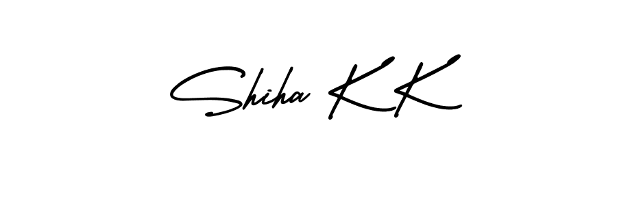 Similarly AmerikaSignatureDemo-Regular is the best handwritten signature design. Signature creator online .You can use it as an online autograph creator for name Shiha K K. Shiha K K signature style 3 images and pictures png