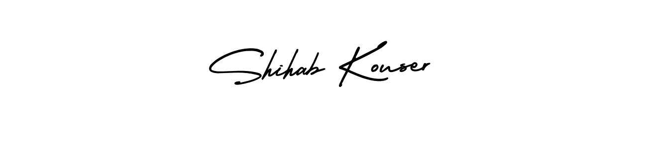 It looks lik you need a new signature style for name Shihab Kouser. Design unique handwritten (AmerikaSignatureDemo-Regular) signature with our free signature maker in just a few clicks. Shihab Kouser signature style 3 images and pictures png