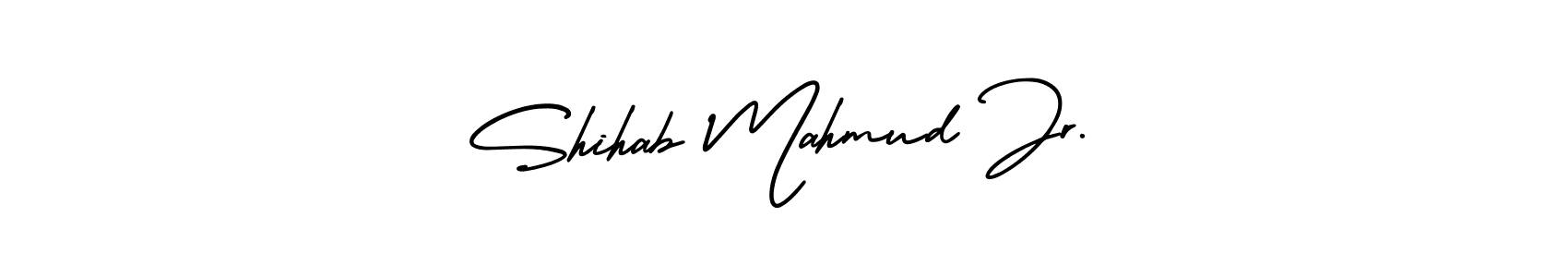 Shihab Mahmud Jr. stylish signature style. Best Handwritten Sign (AmerikaSignatureDemo-Regular) for my name. Handwritten Signature Collection Ideas for my name Shihab Mahmud Jr.. Shihab Mahmud Jr. signature style 3 images and pictures png
