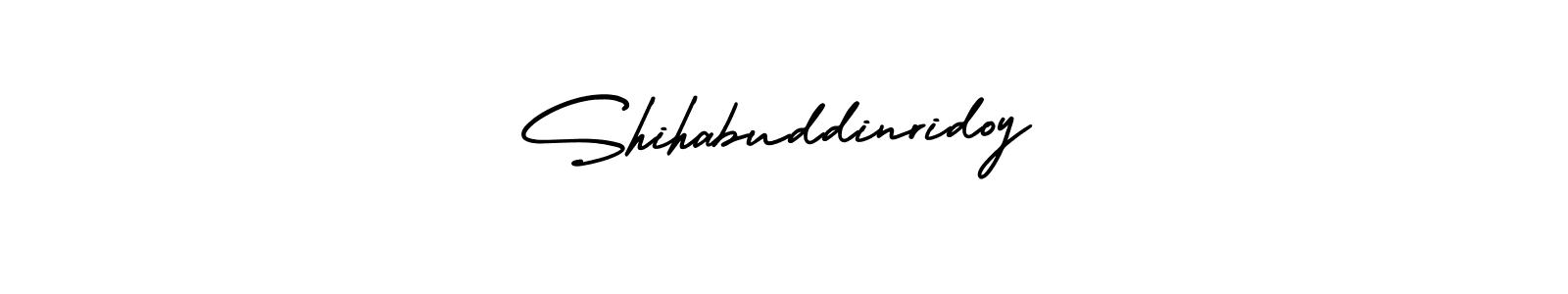 Similarly AmerikaSignatureDemo-Regular is the best handwritten signature design. Signature creator online .You can use it as an online autograph creator for name Shihabuddinridoy. Shihabuddinridoy signature style 3 images and pictures png