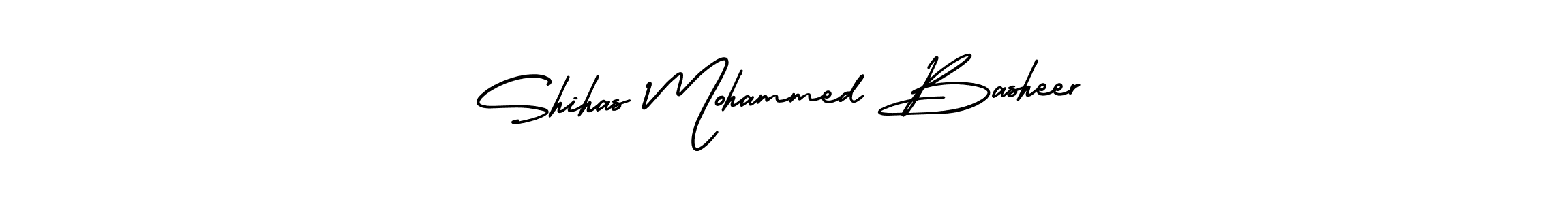 How to Draw Shihas Mohammed Basheer signature style? AmerikaSignatureDemo-Regular is a latest design signature styles for name Shihas Mohammed Basheer. Shihas Mohammed Basheer signature style 3 images and pictures png