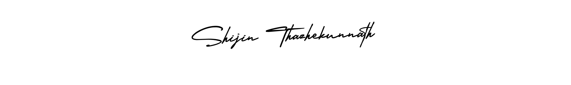 Similarly AmerikaSignatureDemo-Regular is the best handwritten signature design. Signature creator online .You can use it as an online autograph creator for name Shijin Thazhekunnath. Shijin Thazhekunnath signature style 3 images and pictures png