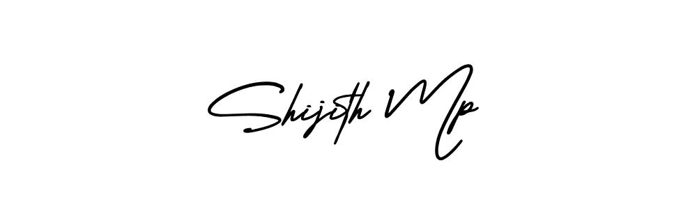 Design your own signature with our free online signature maker. With this signature software, you can create a handwritten (AmerikaSignatureDemo-Regular) signature for name Shijith Mp. Shijith Mp signature style 3 images and pictures png