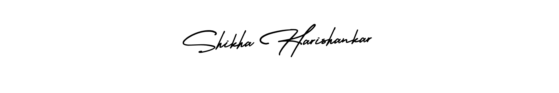 if you are searching for the best signature style for your name Shikha Harishankar. so please give up your signature search. here we have designed multiple signature styles  using AmerikaSignatureDemo-Regular. Shikha Harishankar signature style 3 images and pictures png