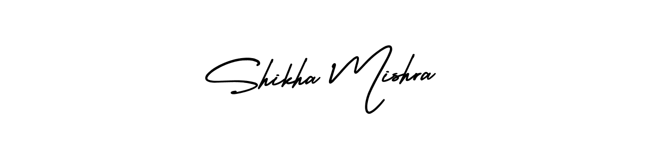 This is the best signature style for the Shikha Mishra name. Also you like these signature font (AmerikaSignatureDemo-Regular). Mix name signature. Shikha Mishra signature style 3 images and pictures png