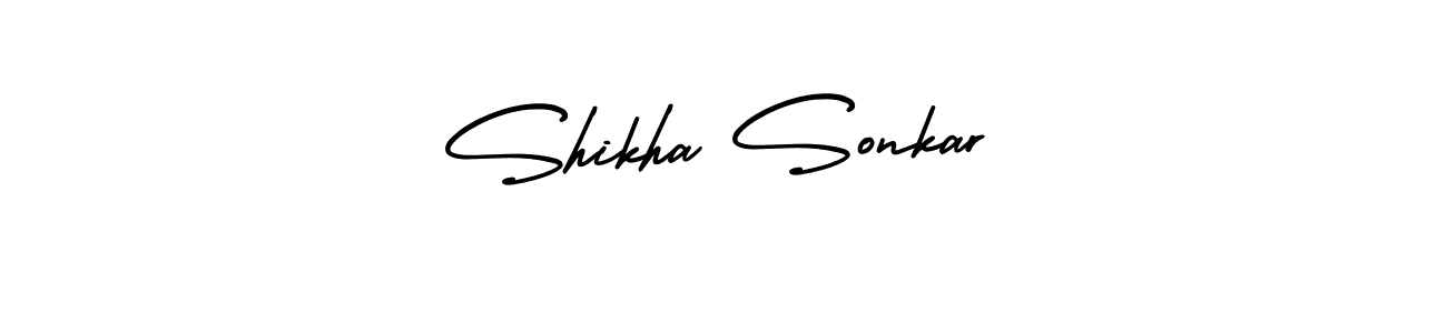 Check out images of Autograph of Shikha Sonkar name. Actor Shikha Sonkar Signature Style. AmerikaSignatureDemo-Regular is a professional sign style online. Shikha Sonkar signature style 3 images and pictures png