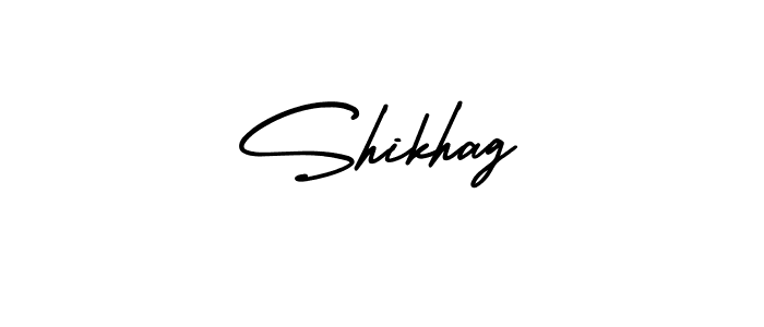 AmerikaSignatureDemo-Regular is a professional signature style that is perfect for those who want to add a touch of class to their signature. It is also a great choice for those who want to make their signature more unique. Get Shikhag name to fancy signature for free. Shikhag signature style 3 images and pictures png
