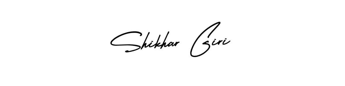 Create a beautiful signature design for name Shikhar Giri. With this signature (AmerikaSignatureDemo-Regular) fonts, you can make a handwritten signature for free. Shikhar Giri signature style 3 images and pictures png