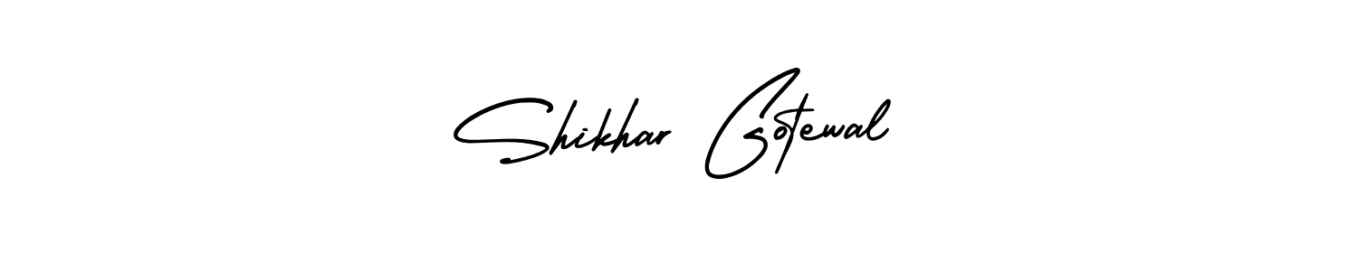 Use a signature maker to create a handwritten signature online. With this signature software, you can design (AmerikaSignatureDemo-Regular) your own signature for name Shikhar Gotewal. Shikhar Gotewal signature style 3 images and pictures png