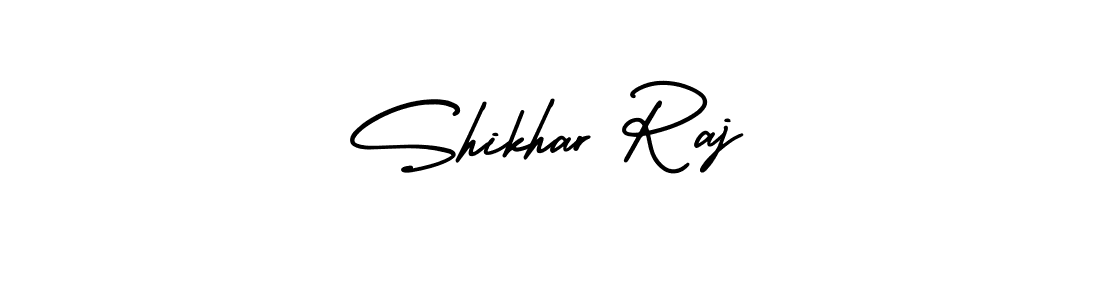 Shikhar Raj stylish signature style. Best Handwritten Sign (AmerikaSignatureDemo-Regular) for my name. Handwritten Signature Collection Ideas for my name Shikhar Raj. Shikhar Raj signature style 3 images and pictures png