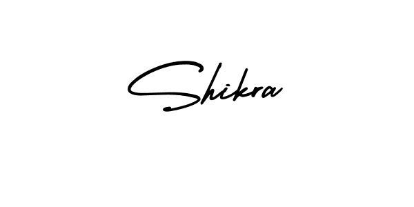Create a beautiful signature design for name Shikra. With this signature (AmerikaSignatureDemo-Regular) fonts, you can make a handwritten signature for free. Shikra signature style 3 images and pictures png