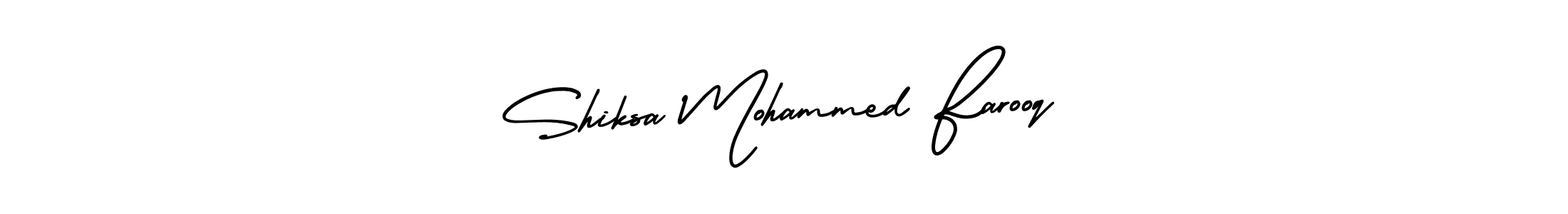 You can use this online signature creator to create a handwritten signature for the name Shiksa Mohammed Farooq. This is the best online autograph maker. Shiksa Mohammed Farooq signature style 3 images and pictures png