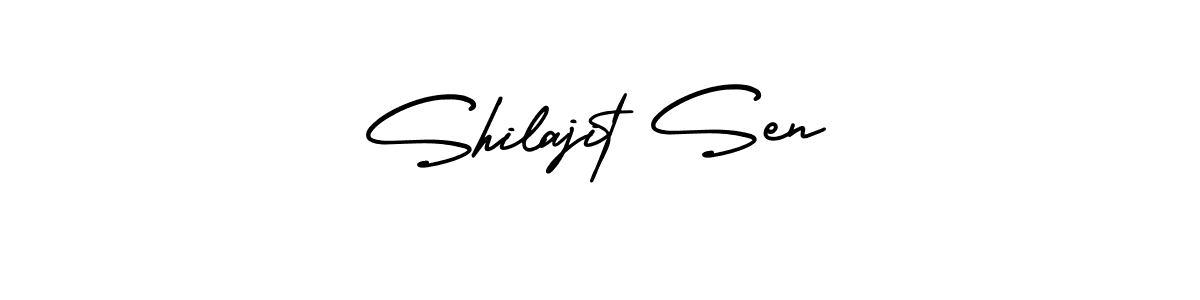 Similarly AmerikaSignatureDemo-Regular is the best handwritten signature design. Signature creator online .You can use it as an online autograph creator for name Shilajit Sen. Shilajit Sen signature style 3 images and pictures png