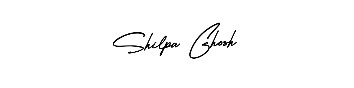 Use a signature maker to create a handwritten signature online. With this signature software, you can design (AmerikaSignatureDemo-Regular) your own signature for name Shilpa Ghosh. Shilpa Ghosh signature style 3 images and pictures png