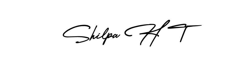 Make a beautiful signature design for name Shilpa H T. Use this online signature maker to create a handwritten signature for free. Shilpa H T signature style 3 images and pictures png