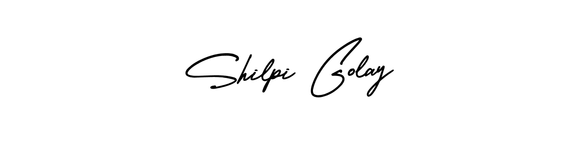 Also we have Shilpi Golay name is the best signature style. Create professional handwritten signature collection using AmerikaSignatureDemo-Regular autograph style. Shilpi Golay signature style 3 images and pictures png