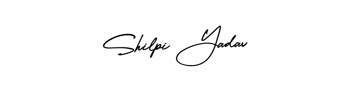 Similarly AmerikaSignatureDemo-Regular is the best handwritten signature design. Signature creator online .You can use it as an online autograph creator for name Shilpi Yadav. Shilpi Yadav signature style 3 images and pictures png