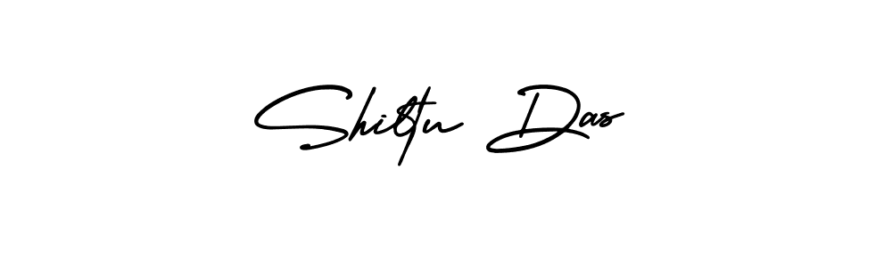 The best way (AmerikaSignatureDemo-Regular) to make a short signature is to pick only two or three words in your name. The name Shiltu Das include a total of six letters. For converting this name. Shiltu Das signature style 3 images and pictures png