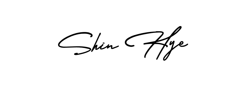 Also You can easily find your signature by using the search form. We will create Shin Hye name handwritten signature images for you free of cost using AmerikaSignatureDemo-Regular sign style. Shin Hye signature style 3 images and pictures png