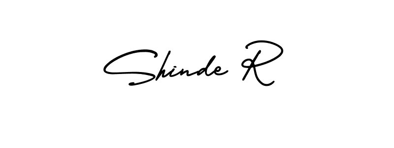 How to make Shinde R signature? AmerikaSignatureDemo-Regular is a professional autograph style. Create handwritten signature for Shinde R name. Shinde R signature style 3 images and pictures png